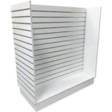 Slatwall 4ft H Unit With Aluminium Inserts