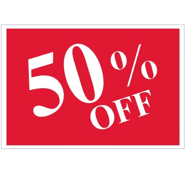 50% Off
