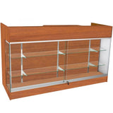 Ledgetop Counter with Glass Front