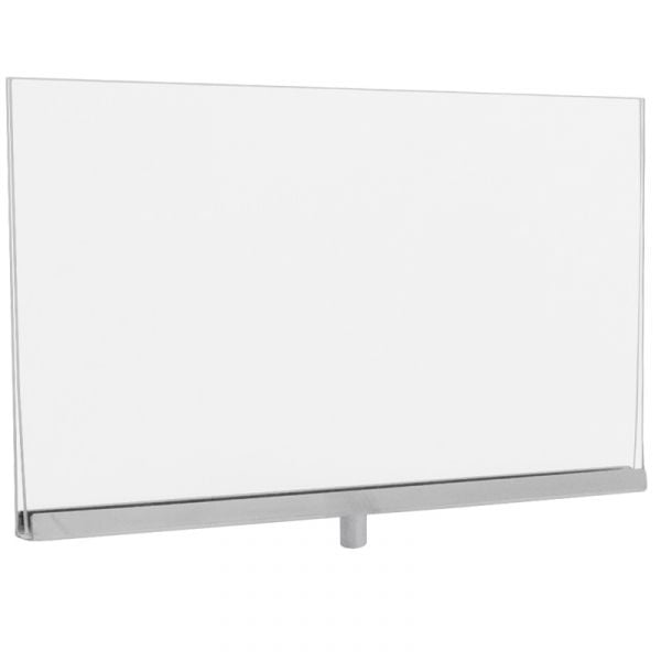 Plexi Cardholder for 3/8-in Threaded Stem – Clear