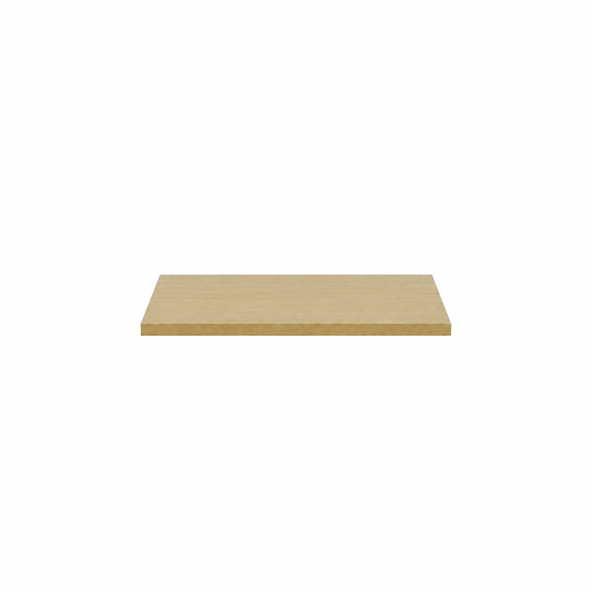 12" x 24" Maple Wood Melamine Shelf