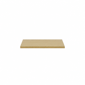 12" x 24" Maple Wood Melamine Shelf