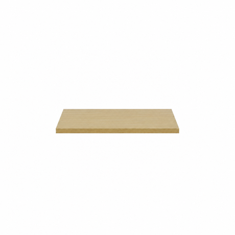12" x 24" Maple Wood Melamine Shelf