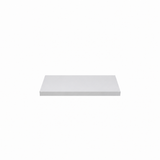 12" x 24" White Wood Melamine Shelf