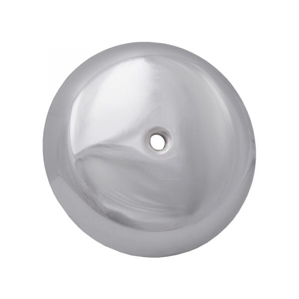 8" Round Base - Chrome