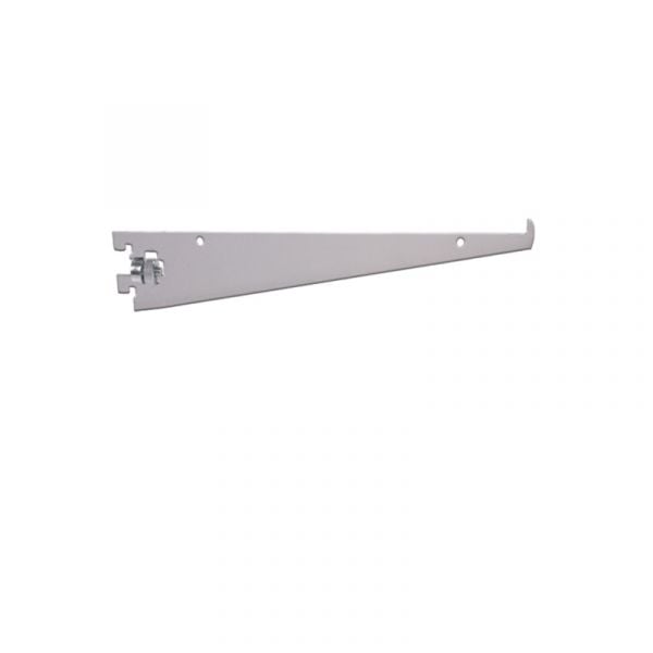 Chrome Shelf Bracket with Screw for Universal Slot