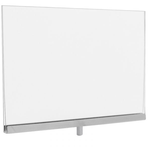 Plexi Cardholder for 3/8-in Threaded Stem – Clear