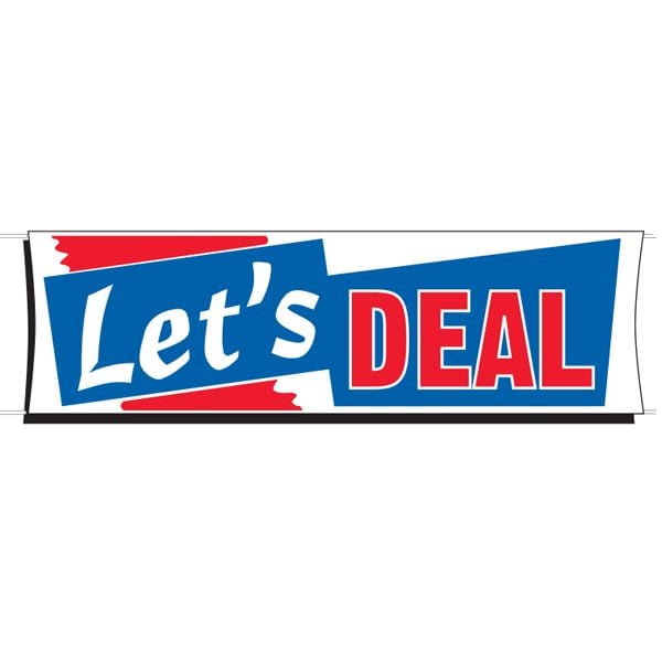 3 x 10 Let's Deal Banner