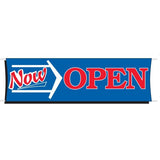 Now Open Banner