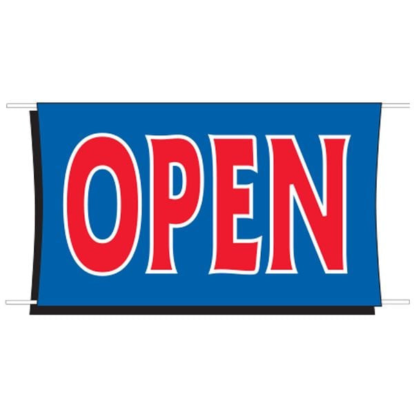 3 x 5 Open Banner