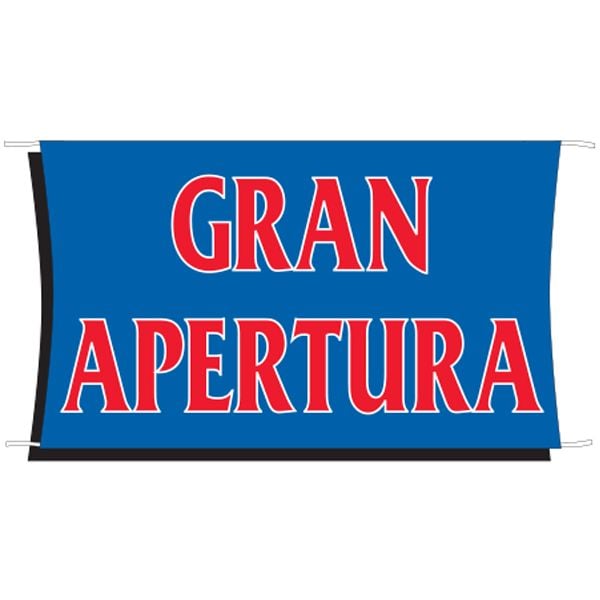 3 x 5 Gran Apertura Banner