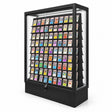 H019 Premium Double-Sided Metal Trading Card Display Case rotated 18 degrees right