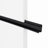 SWSIB black snap insert fitted in white slatwall