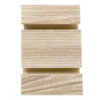 Slatwall Panel — Ash Barnwood — Front view