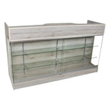 Ledgetop Counter with Glass Front