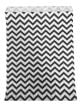 Black Chevron Jewelry Bag, 8-1/2 x 11 inches