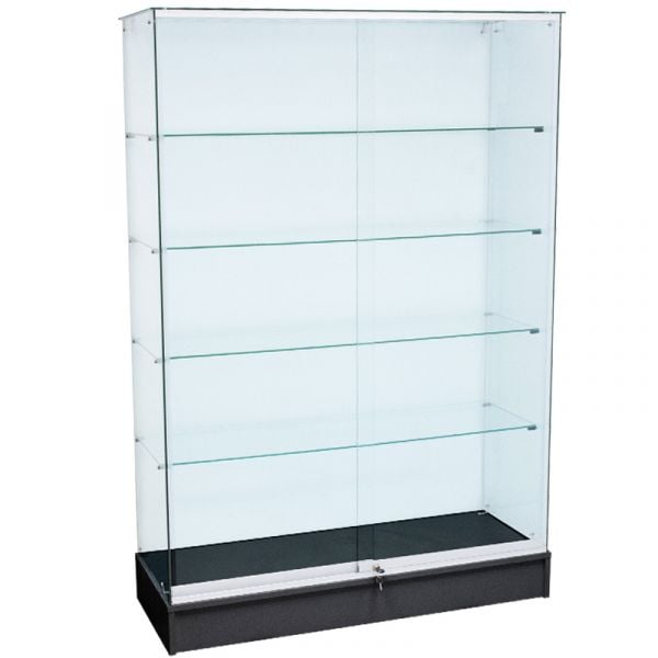 Full Vision Frameless Retail Wallcase