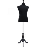 Male Jersey Form - Black with Black Base