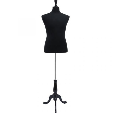 Male Jersey Form - Black with Black Base