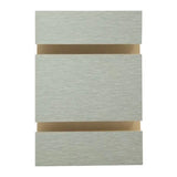 Slatwall Panel — Aluminum — Front view