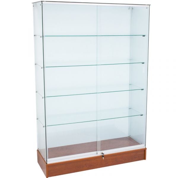 Full Vision Frameless Retail Wallcase