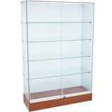 Full Vision Frameless Retail Wallcase