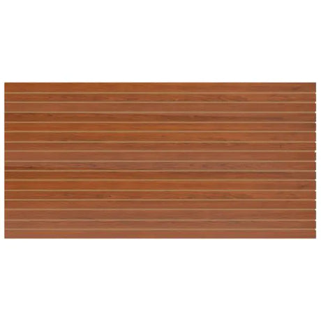 Slatwall Panel — Cherry — Full-sheet view
