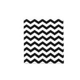 Black Chevron Jewelry Bag — 5x7 — Kraft footprint