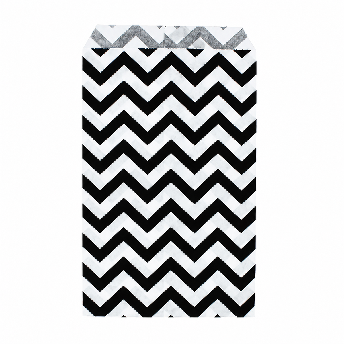 Black Chevron jewelry bag
