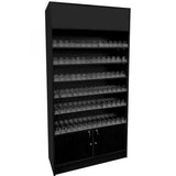 Wallcase Display Cabinet w/ Acrylic Push-Back Cigarette Dispenser
