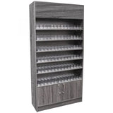 Wallcase Display Cabinet w/ Acrylic Push-Back Cigarette Dispenser