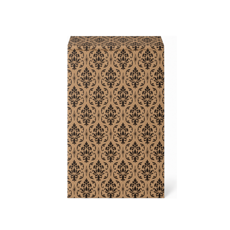 Damask/Kraft Paper Gift Bag – 6 x 9 inch