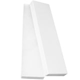 Glossy White Elongated Jewelry Box