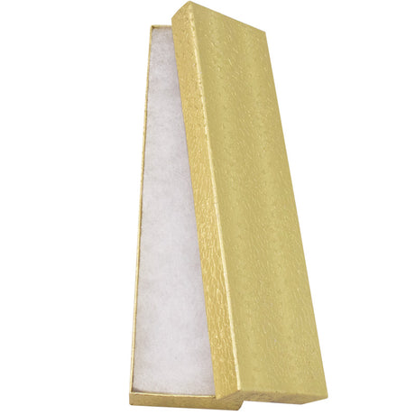 Gold Elongated Jewelry Box
