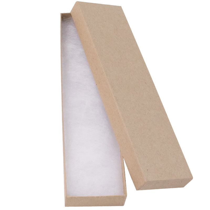 Kraft Elongated Jewelry Box
