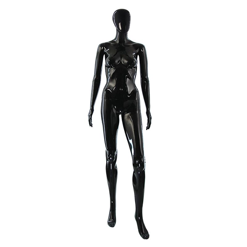 Plastic Female Mannequin Black F13GB-EVE