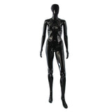 Plastic Female Mannequin Black F13GB-EVE