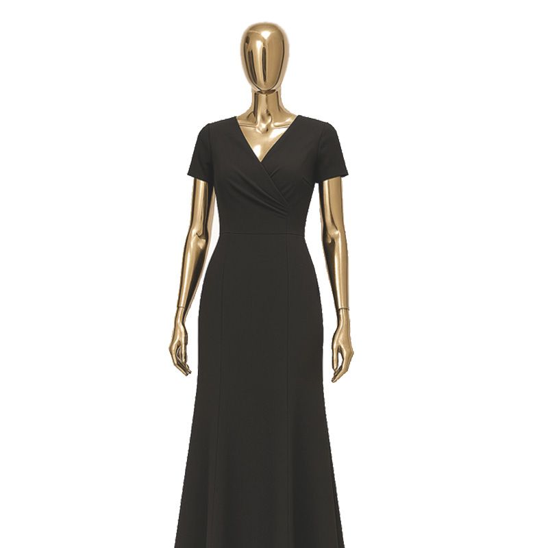 Gold Female Mannequin F13GCG-EVE wearing apparel