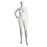 Plastic Female Mannequin White F9GW-EVE