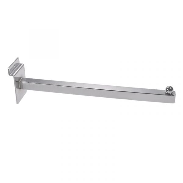 Slatwall 12" Faceout Square Tube