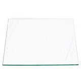 Clear tempered glass shelf — 12 × 12 in