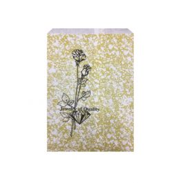 Gold Jewelry Bag, 5 x 7 inches