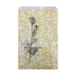 Gold Jewelry Bag, 6 x 9 inches