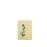 Goldtone Flower Jewelry Bag – 4 x 6 inch (Kraft footprint)