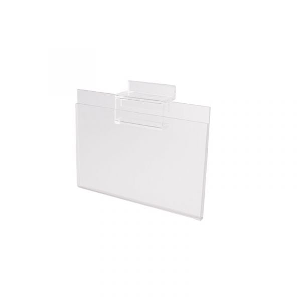Plexi Cardholder for Slatwall / Grid – Clear