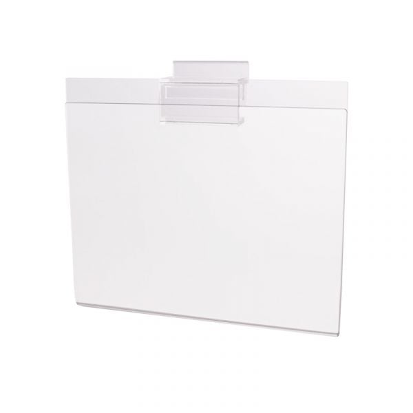 Plexi Cardholder for Slatwall / Grid – Clear