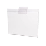 Plexi Cardholder for Slatwall / Grid – Clear