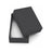 Matte black jewelry box