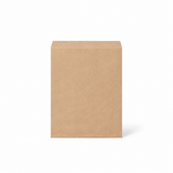 Plain kraft jewelry bag, 5 x 7 inches