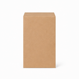 Plain kraft jewelry bag, 6 x 9 inches